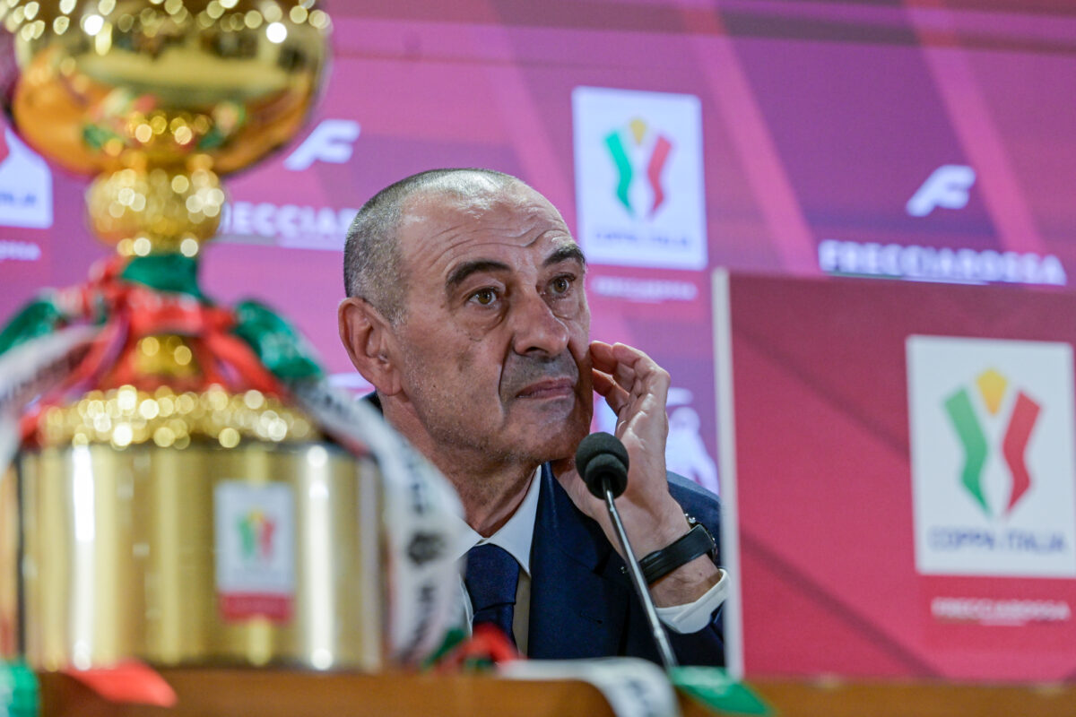 Coppa Italia, Sarri: ‘We have to believe in it with all our hearts’