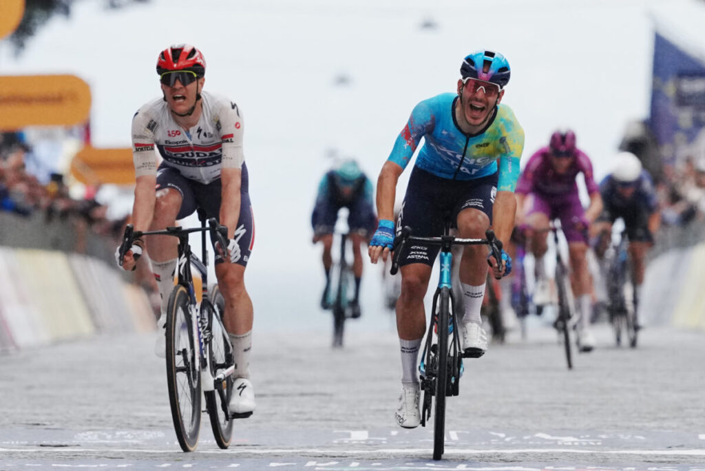 Giro d’Italia: Ballerini wins Stage 6, Eulalio retains the pink jersey