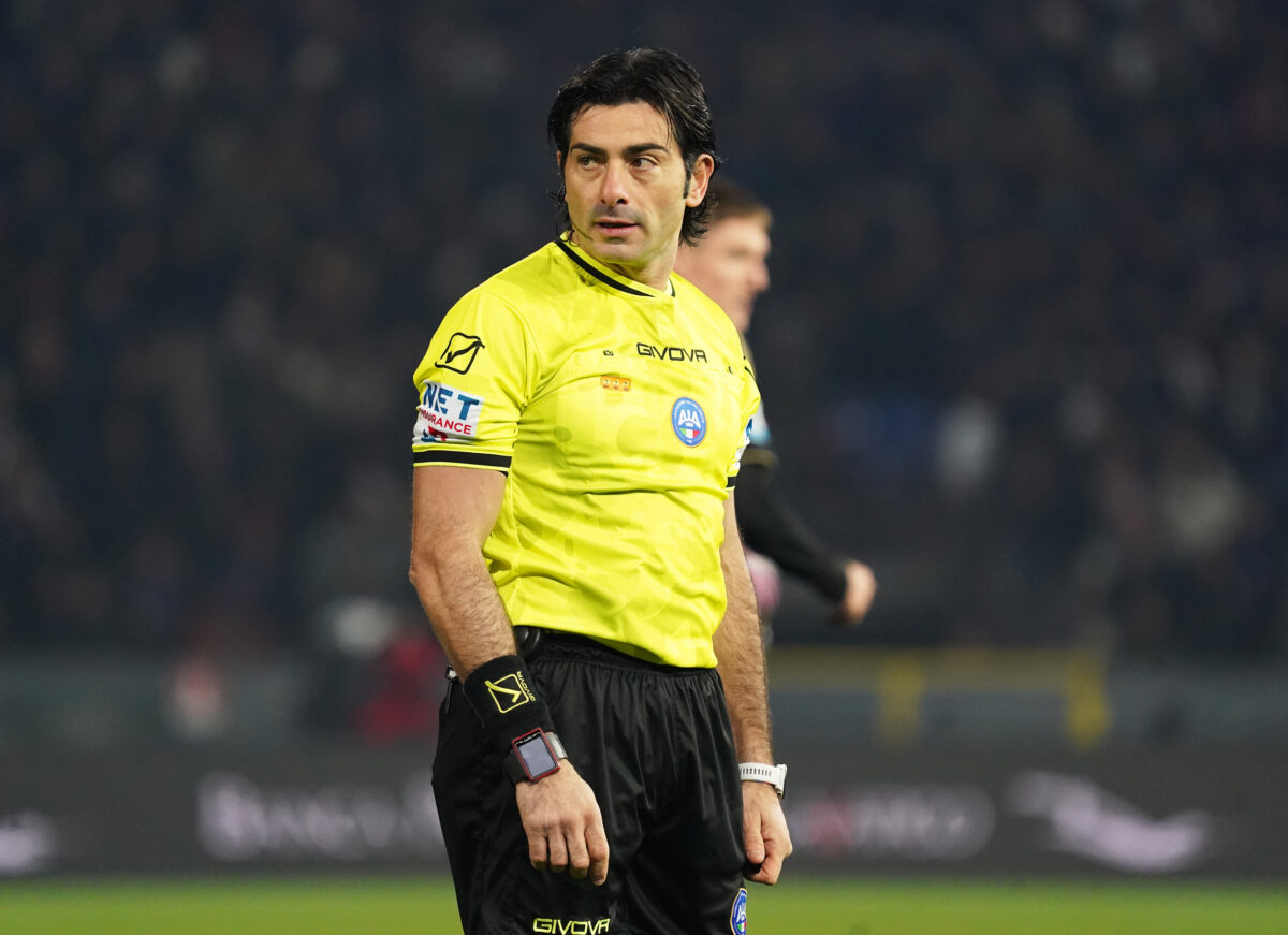Football: Referees for Serie A Matchday 37, Roma v Lazio derby to be refereed by Maresca