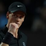 Italian Open: Sinner v Medvedev suspended due to rain at 4-2 in the third set in favour of the South Tyrolean