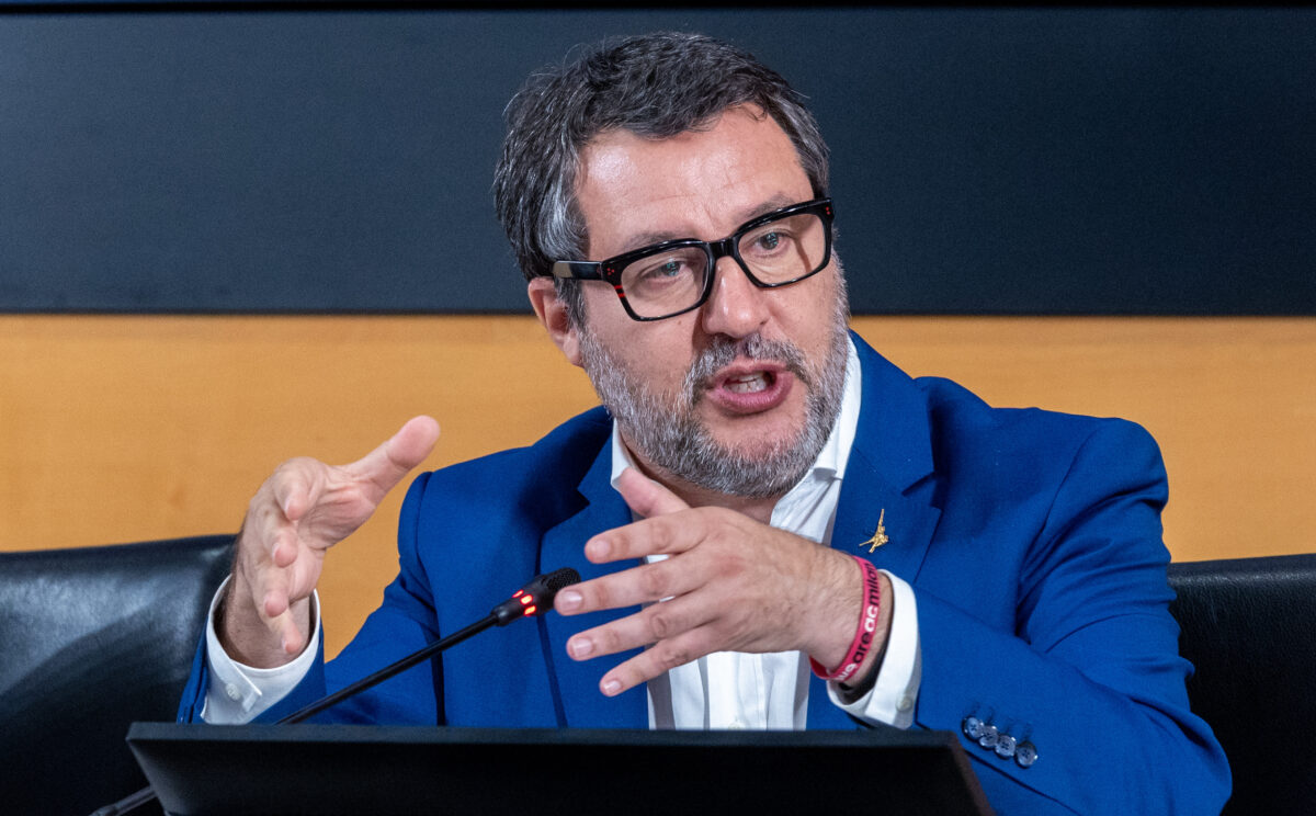 Rome derby, Salvini: ‘I would have preferred it to be played on Monday; I hope everything goes well’