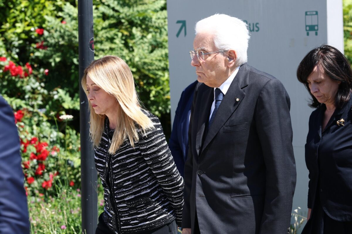 Modena: Mattarella and Meloni leave Baggiovara Hospital after visit