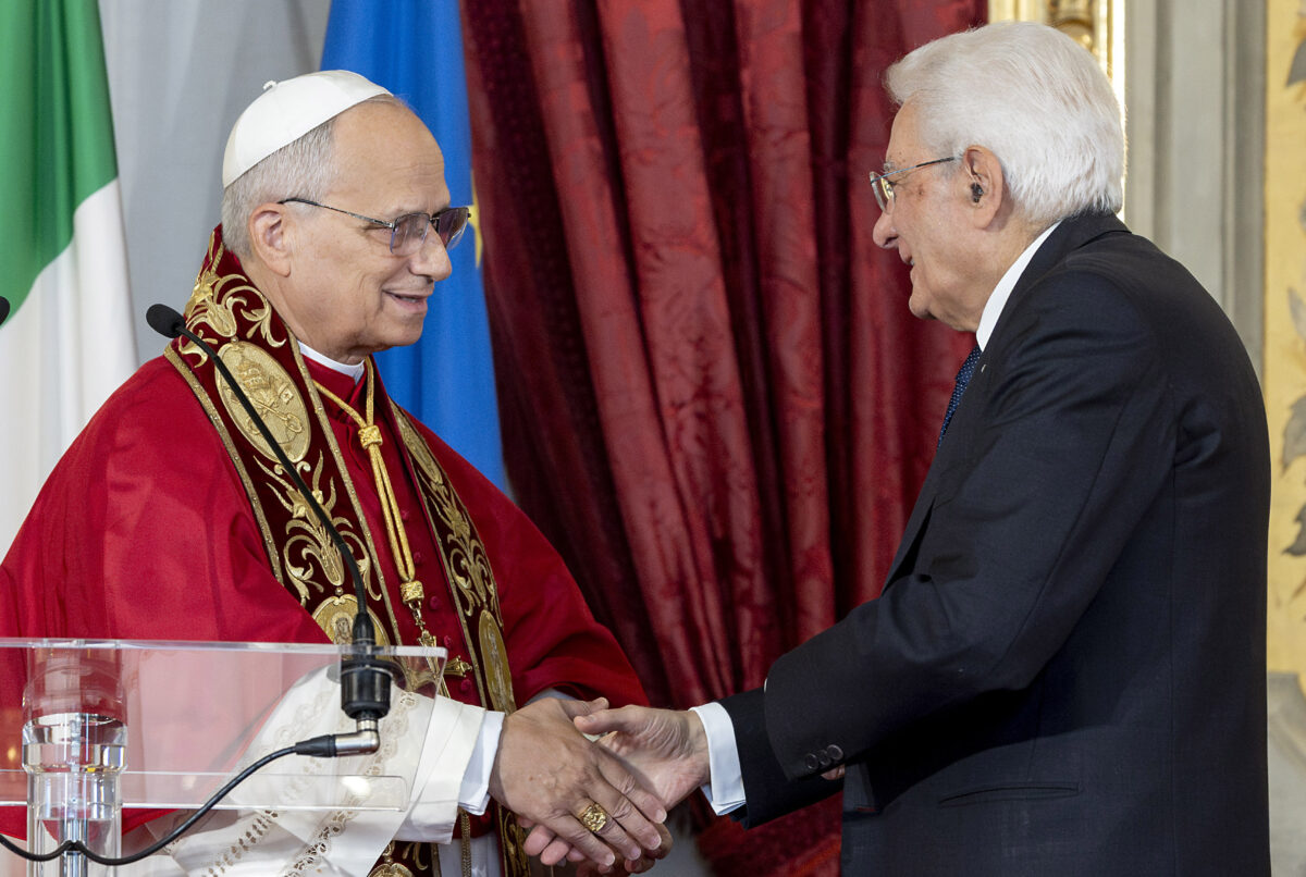 Pope Leo XIV to Mattarella: ‘Thank you for your thoughtful support of the Italian people’