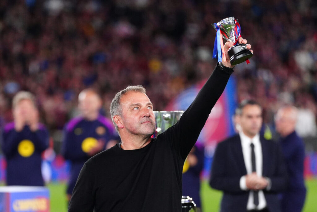 Football: Barcelona, Flick extends contract until 2028