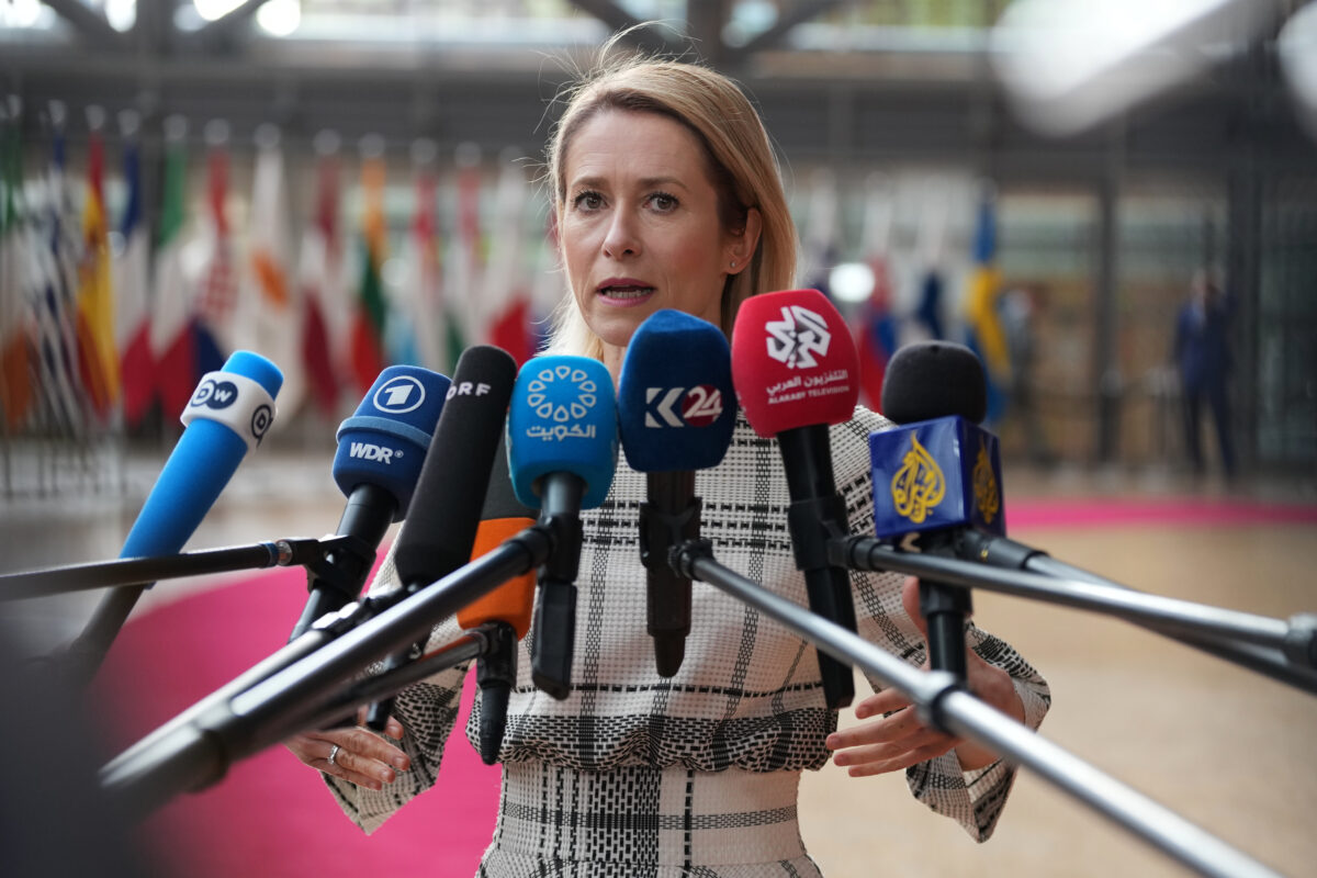 Kallas: ‘Moscow’s target is not just Ukraine but Europe’