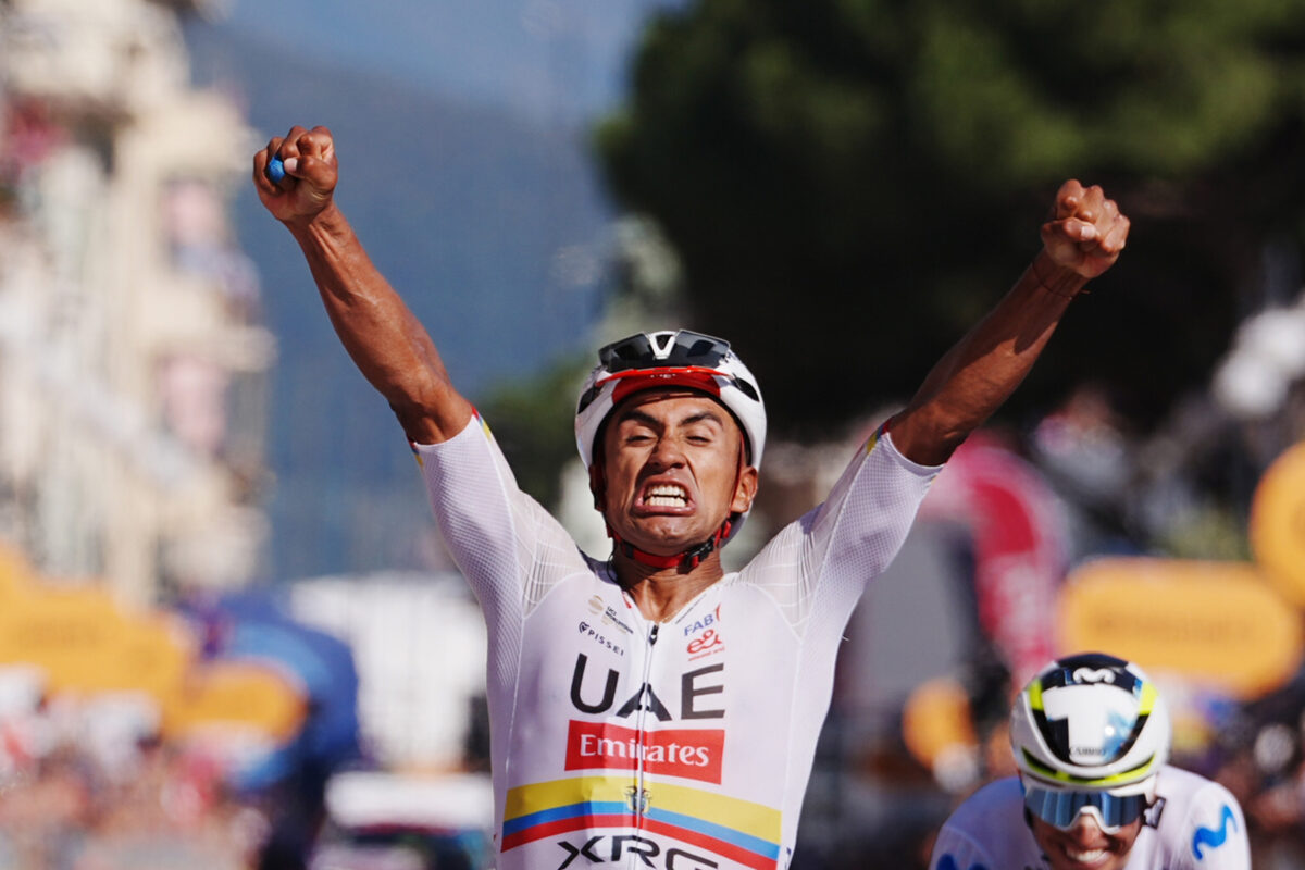 Giro d’Italia: Narvaez secures a hat-trick, winning his 11th stage in Chiavari