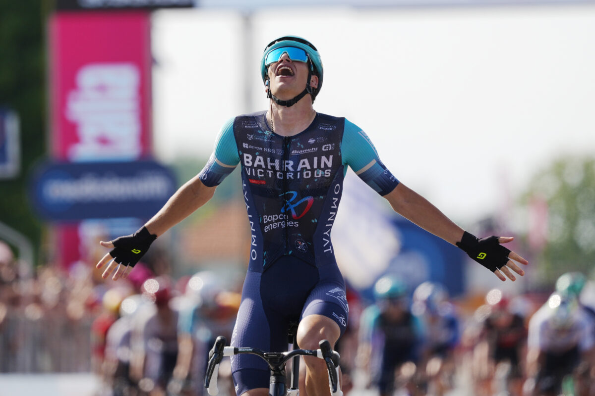 Giro d’Italia: Segaert wins stage 12, Eulalio retains the pink jersey