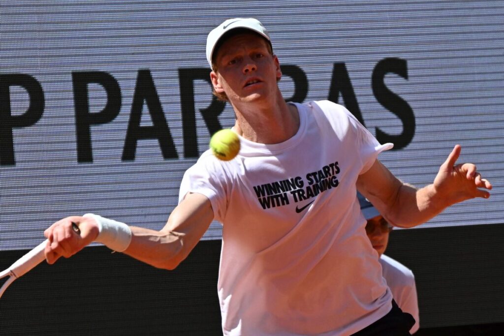 Roland Garros: Sinner makes his debut tomorrow in the evening session against Tabur