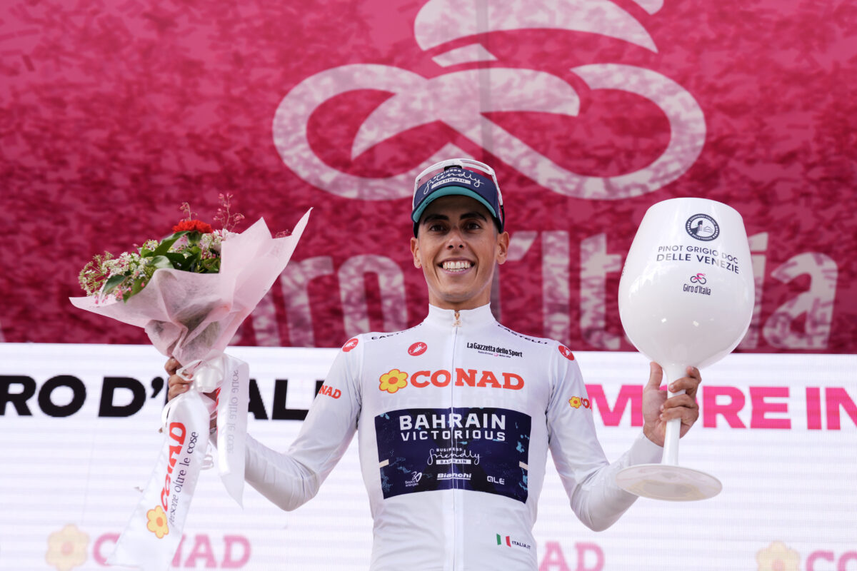 Giro d’Italia: Eulalio retains the Conad white jersey