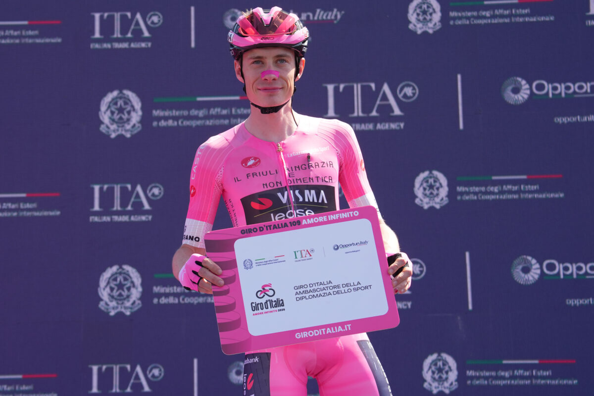 Giro d’Italia, Vingegaard: ‘I savoured the final metres – a special day’