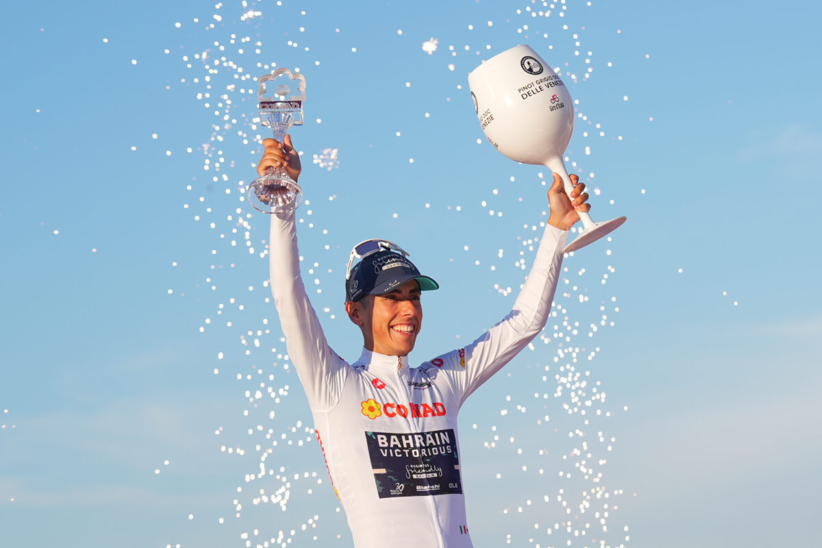 Giro d’Italia: Afonso Eulalio wins the Conad White Jersey