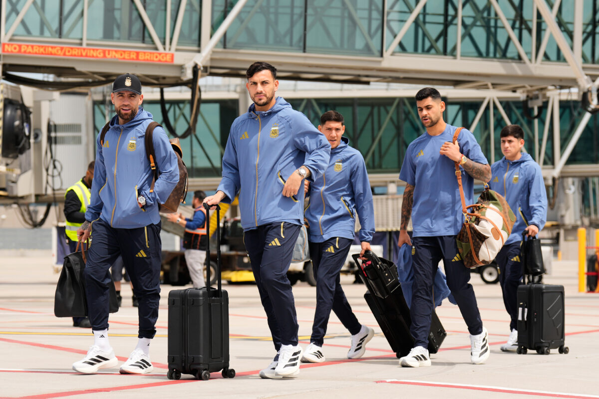 2026 World Cup: Argentina arrive in the US, with number 10 Messi on the tail of the plane 2026 World Cup: Argentina arrive in the US, with number 10 Messi on the tail of the plane