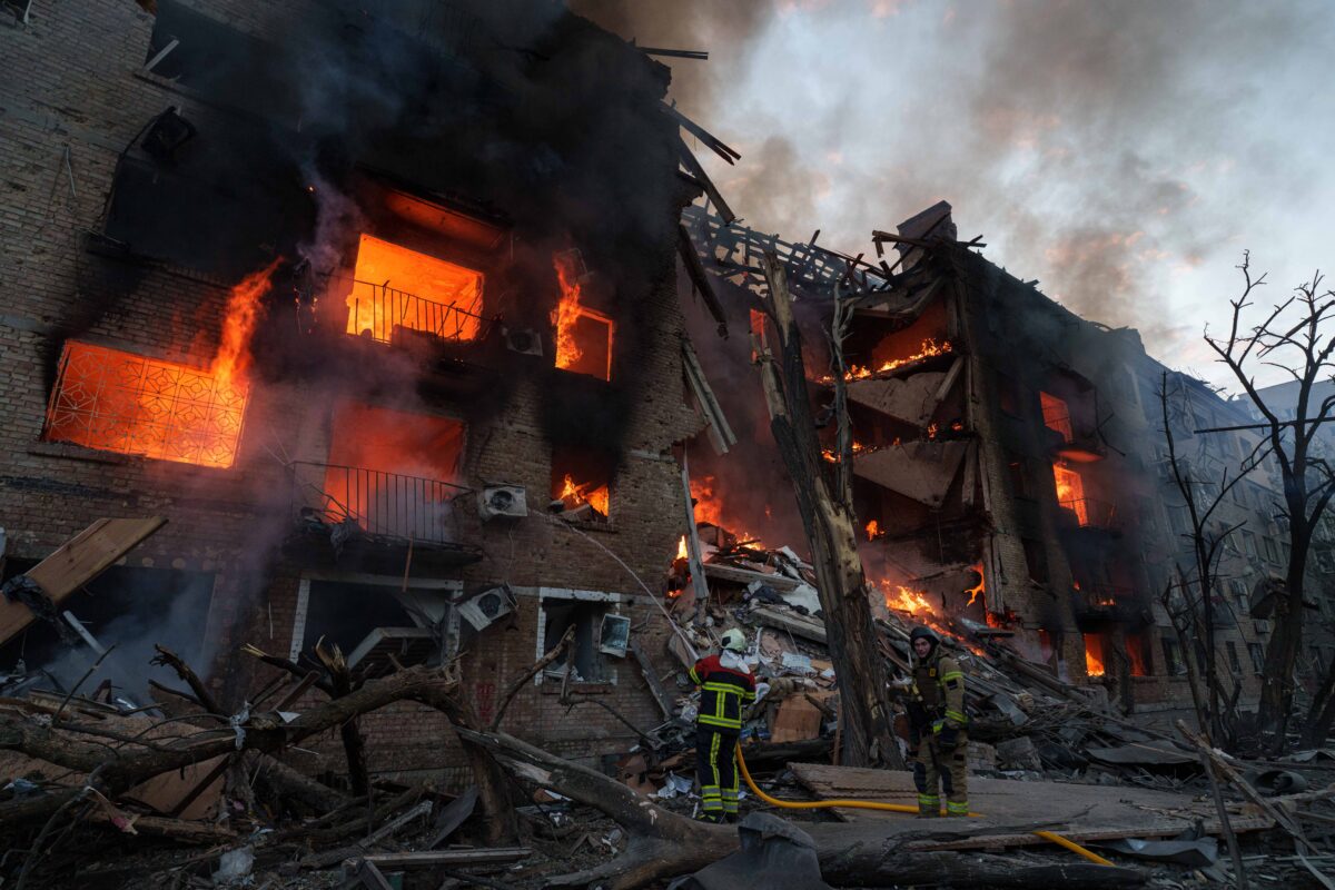 Ukraine: large-scale Russian attack leaves 9 dead and over 100 injured across the country Ukraine: large-scale Russian attack leaves 9 dead and over 100 injured across the country