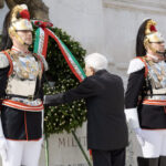 2 June: Mattarella pays tribute to the Unknown Soldier at the Altar of the Fatherland