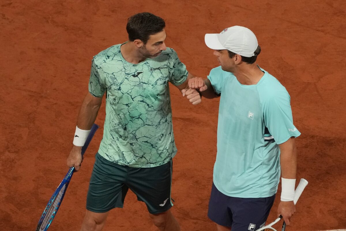Roland Garros: Granollers and Zeballos win doubles title, beating Heliovaara and Patten