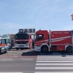 Rome: ‘Oasi’ beach establishment in Ostia on fire, arson not ruled out