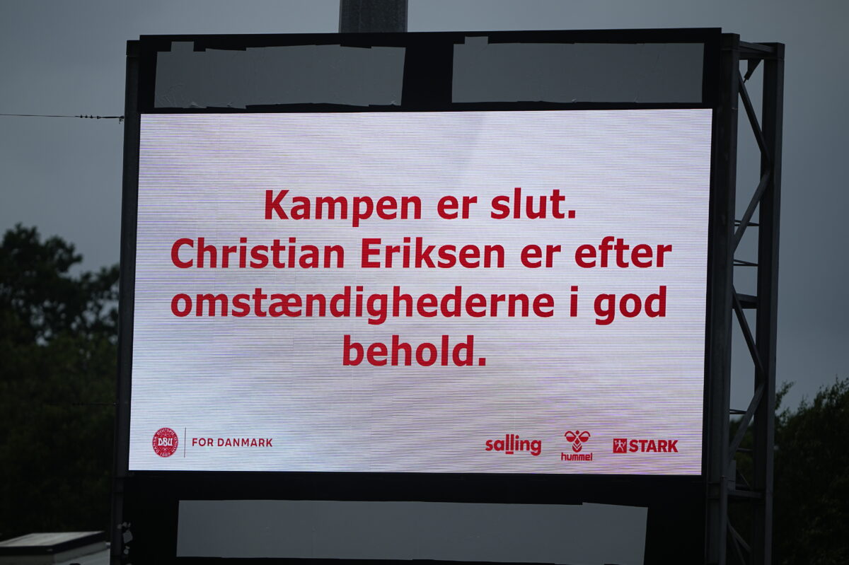 Football, Denmark team doctor: “Eriksen is doing well and will be discharged soon”