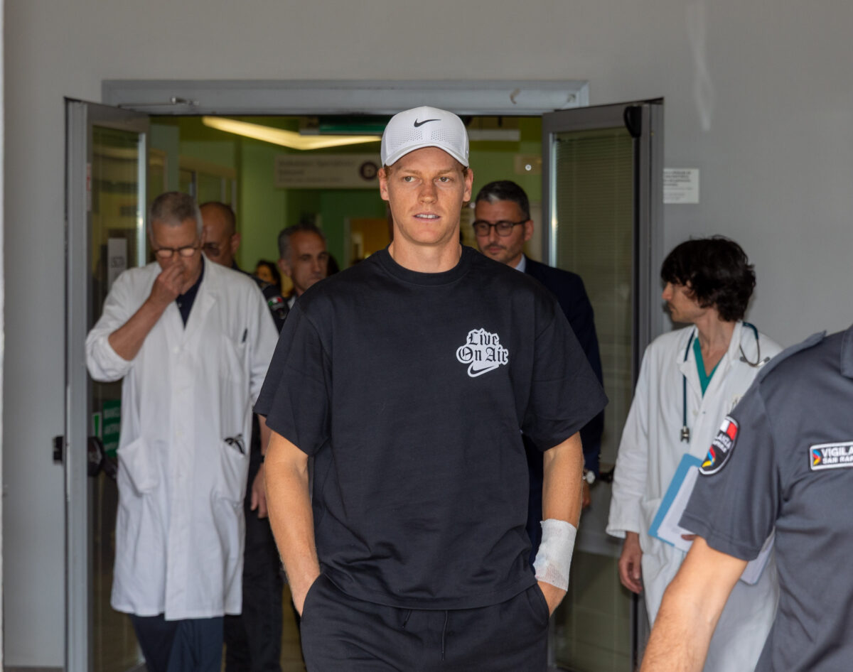 Tennis: Sinner returns to San Raffaele for a second day of tests Tennis: Sinner returns to San Raffaele for a second day of tests
