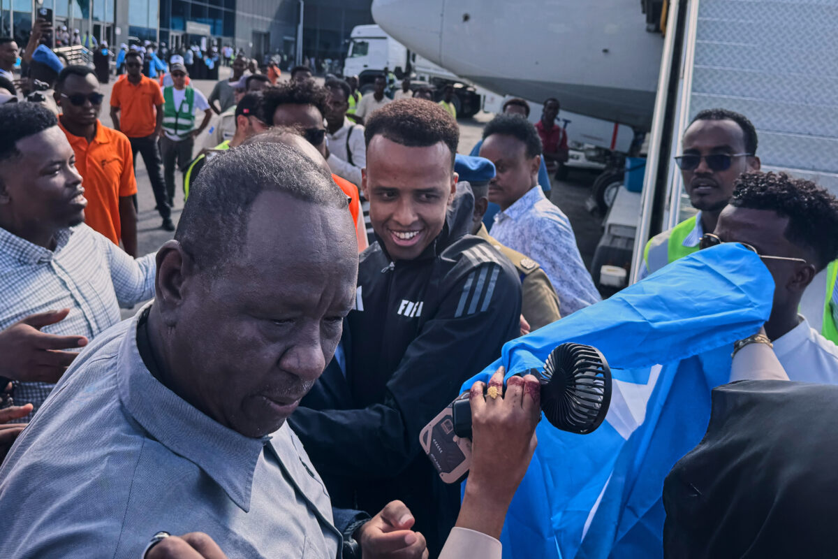 2026 World Cup: Somali referee returns home, welcomed by a crowd in Mogadishu