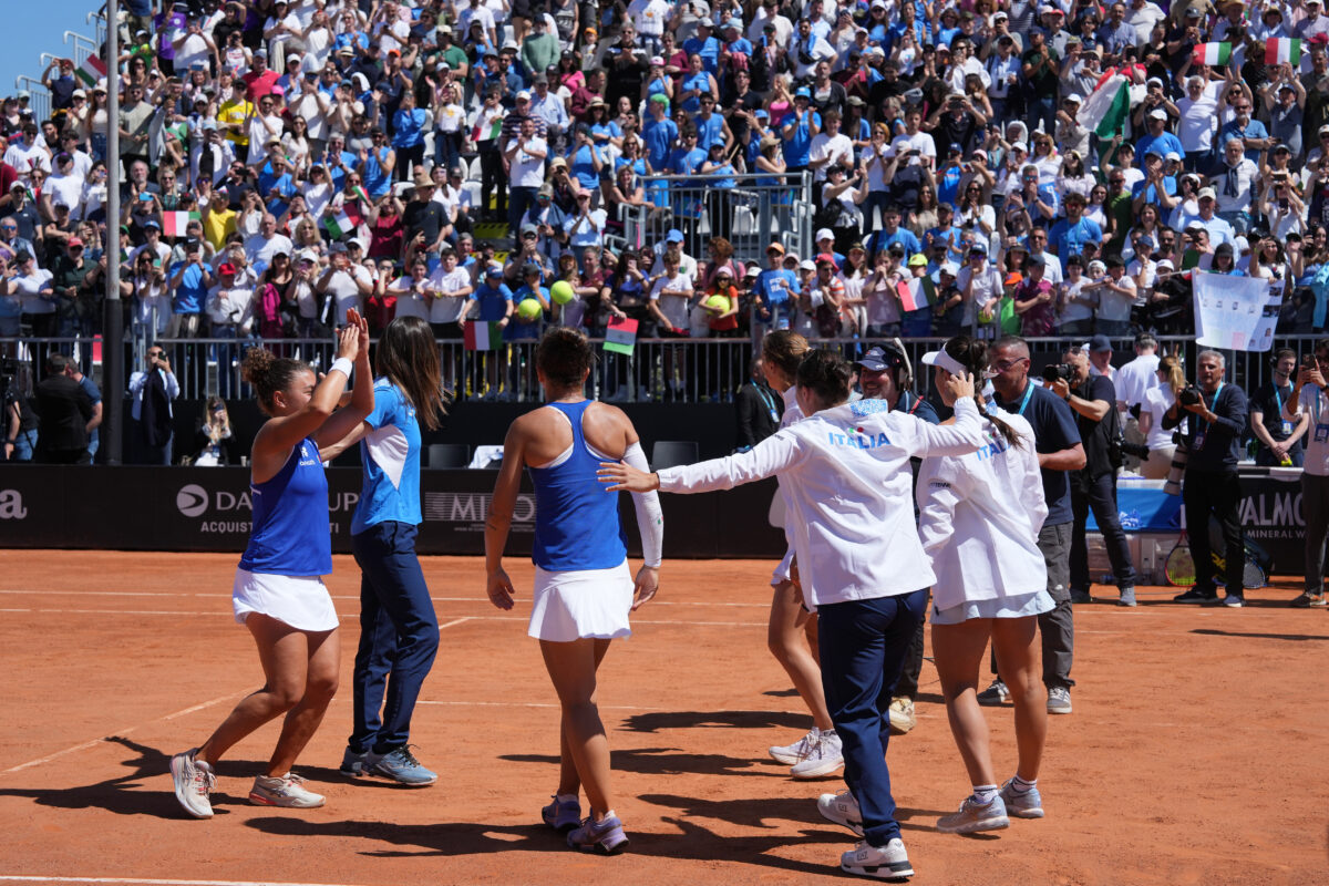 Tennis, BJK Cup Finals: Italy opens against China