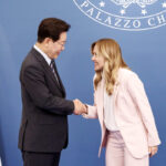 Iran: Meloni meets Lee: ‘Agreement on efforts to reopen the Strait of Hormuz’
