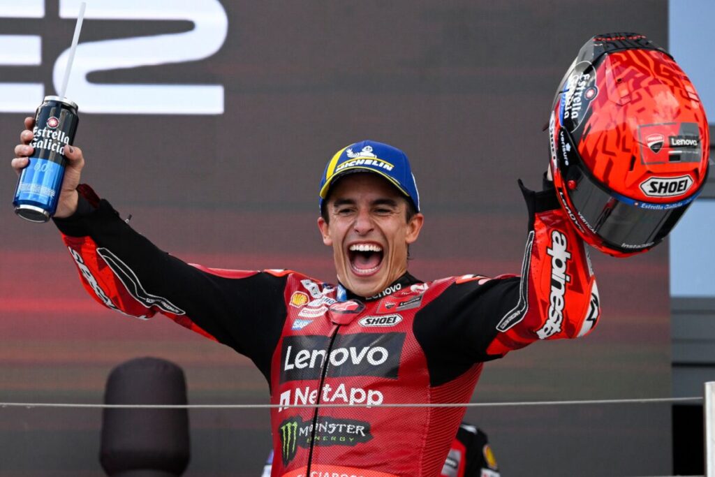 MotoGP: Czech Republic Grand Prix – Marquez wins ahead of Ogura and Bagnaia