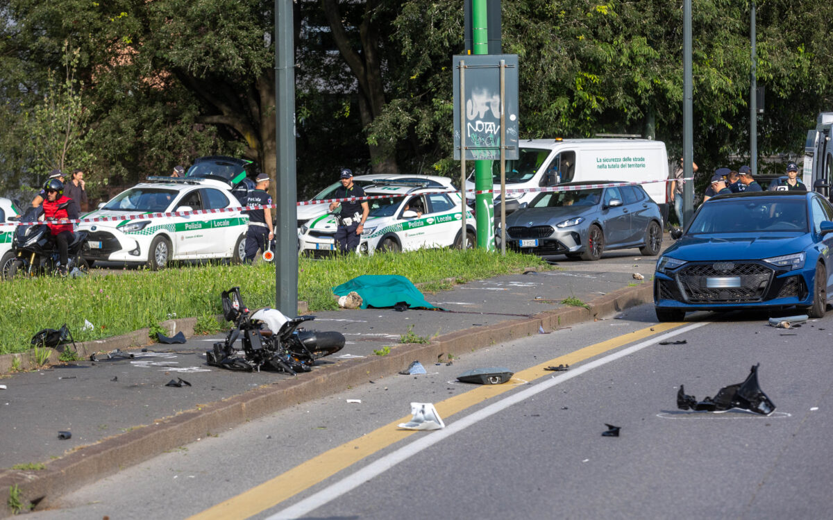 Milan: local police officer dies after motorcycle chase