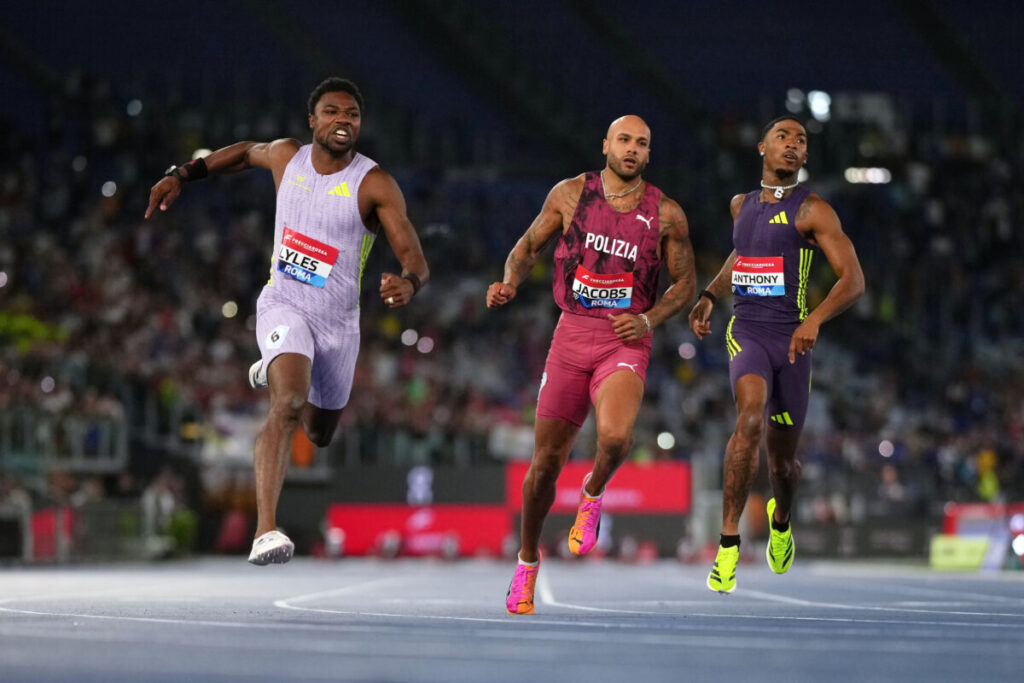 Jacobs takes on Lyles in Paris, then another race in Austria
