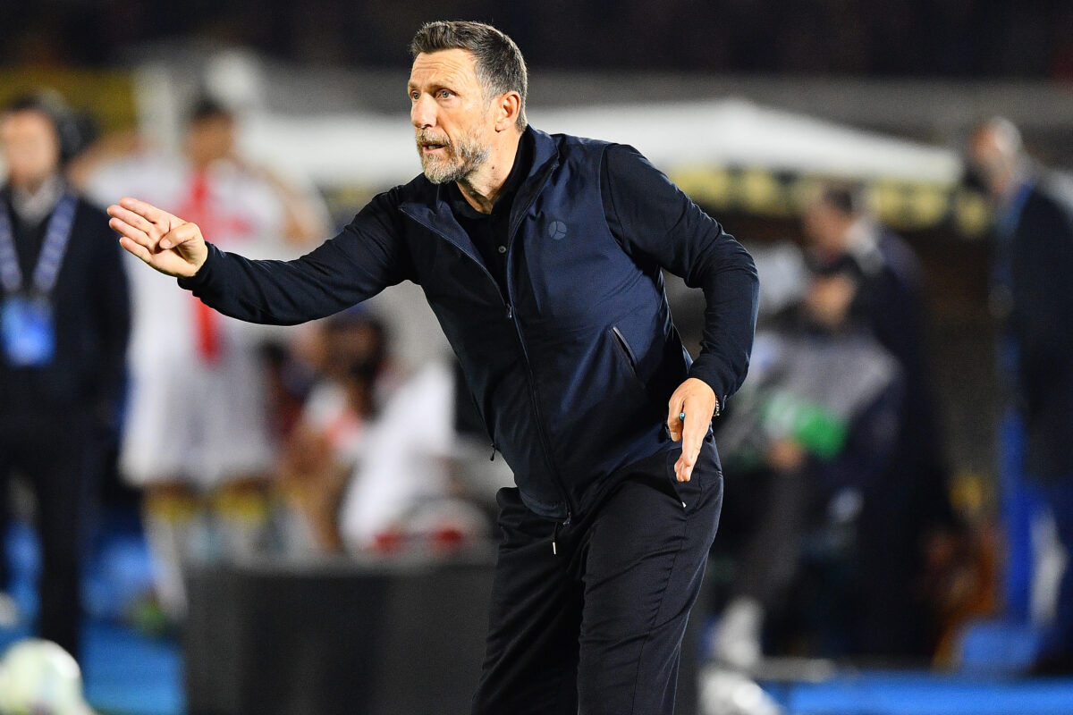 Di Francesco: ‘It takes courage and support to give young players a chance’