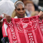 Wimbledon: right knee problems leave Serena Williams’ doubles participation in doubt