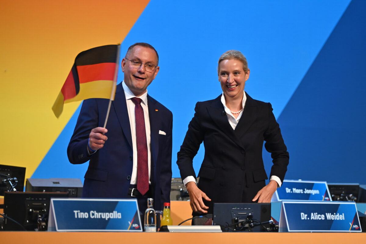 Germany, Weidel and Chrupalla re-elected as AfD co-leaders Germany, Weidel and Chrupalla re-elected as AfD co-leaders