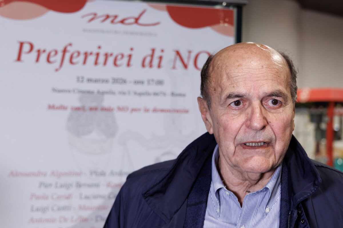Quirinale, Bersani: “The Head of State must have a strong connection to the anti-fascist Constitution” Quirinale, Bersani: “The Head of State must have a strong connection to the anti-fascist Constitution”