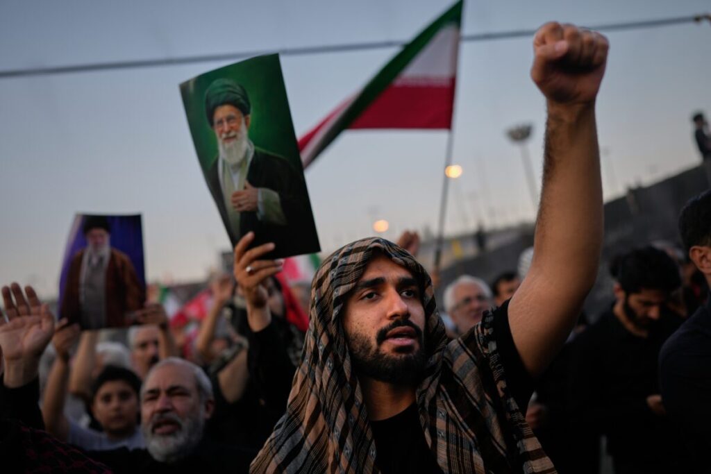 Iran: At Khamenei’s funeral, poet calls for Trump’s death; ‘Kill him’ placards also seen