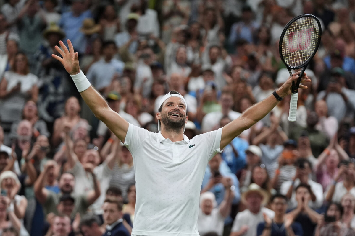 Wimbledon: Berrettini puts up a fight but is knocked out by Dimitrov in five sets Wimbledon: Berrettini puts up a fight but is knocked out by Dimitrov in five sets