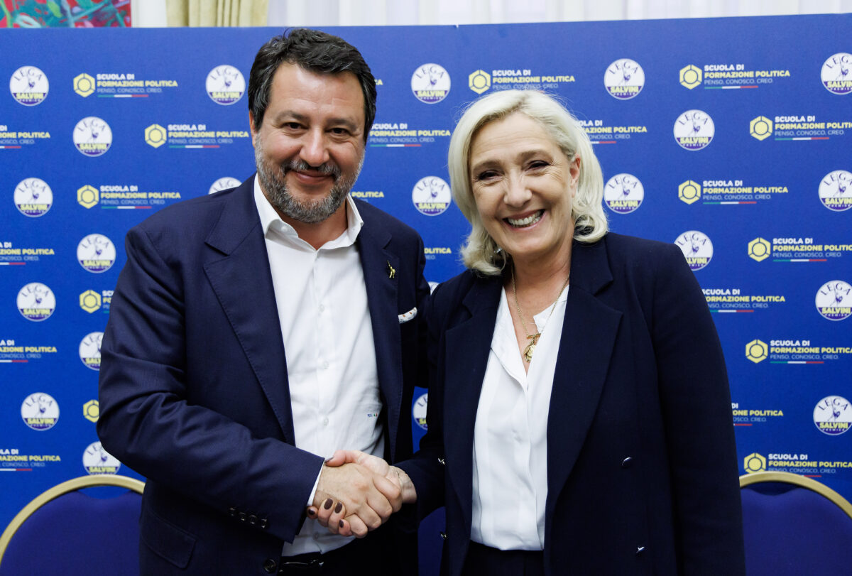 France: Salvini to Le Pen: “Come on, my friend, let the word spread from the judges to the public”