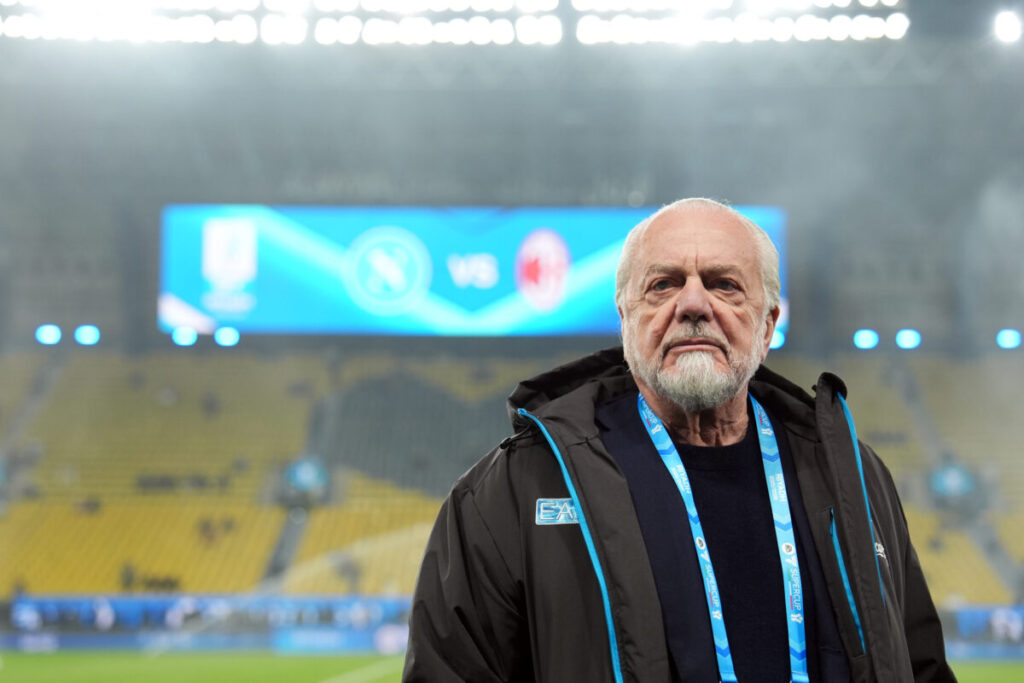 Football, De Laurentiis: ‘We are stunned, but we are confident we will clarify the matter soon’
