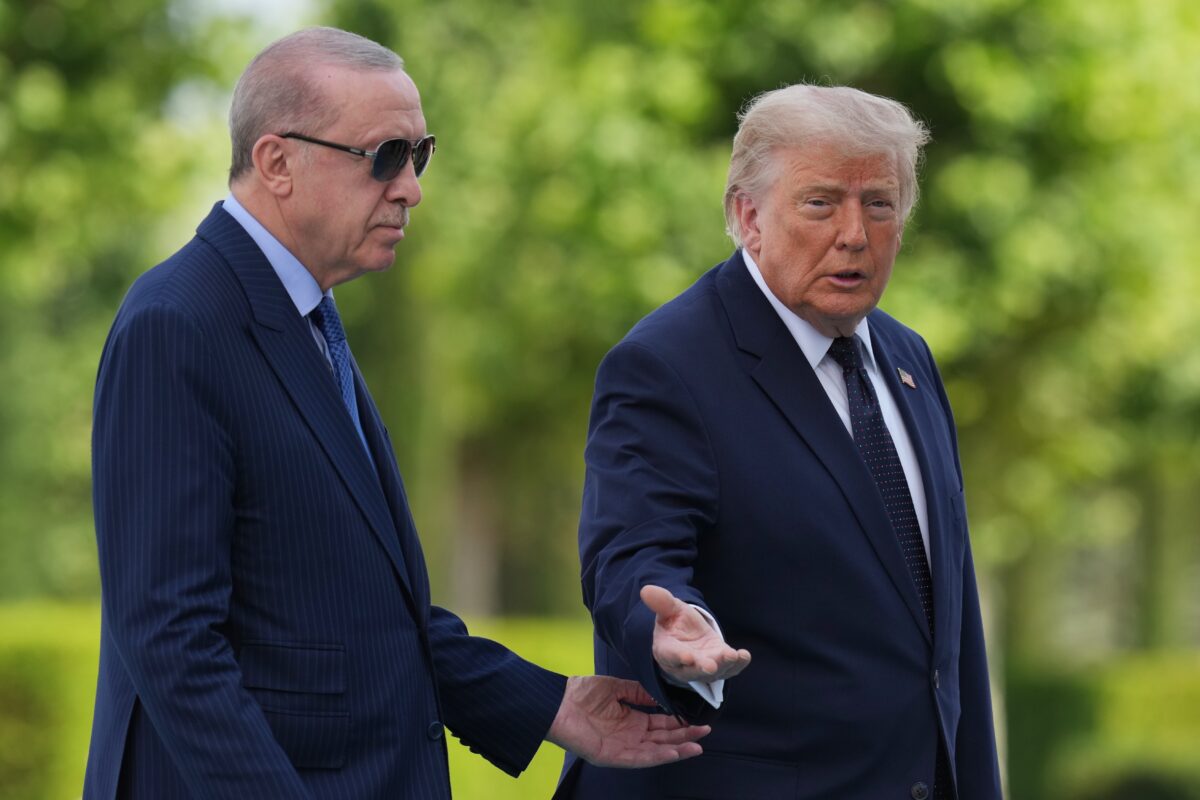 NATO, Trump: ‘Very disappointed with the Alliance; I’m only here for my friend Erdogan’ NATO, Trump: ‘Very disappointed with the Alliance; I’m only here for my friend Erdogan’
