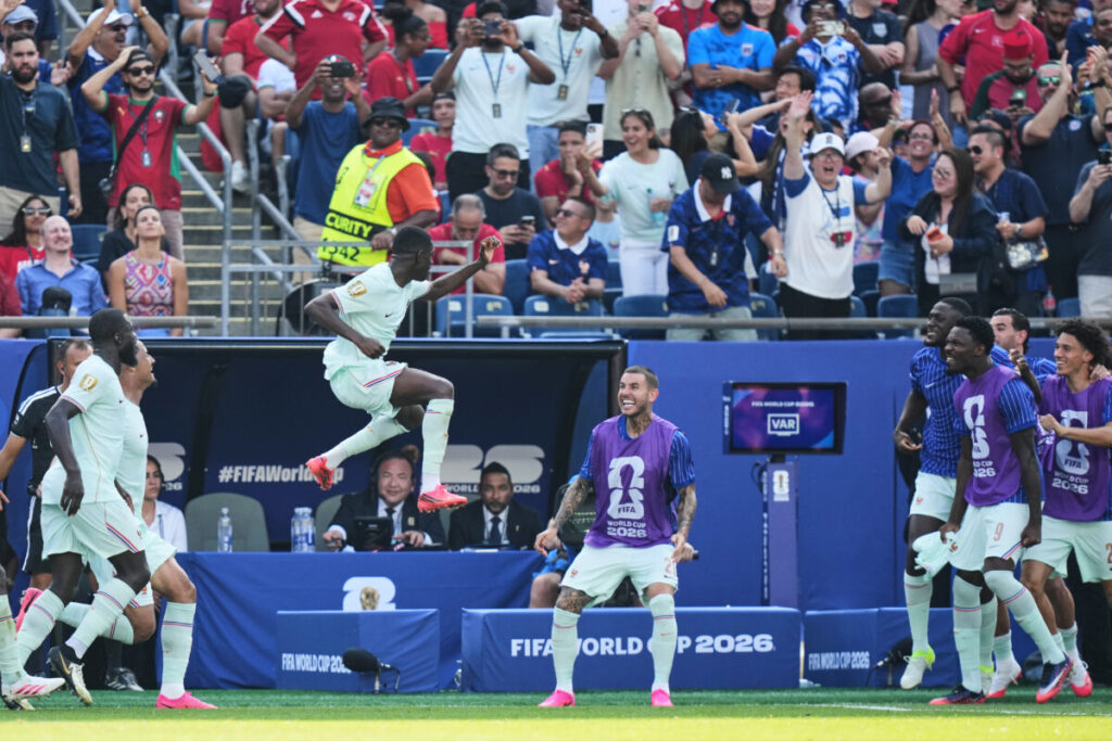 2026 World Cup: France beat Morocco 2-0, Les Bleus through to the semi-finals