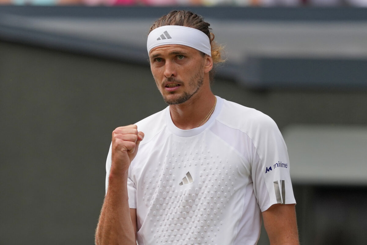 Wimbledon: Zverev reaches his first final, beating Fery in three sets