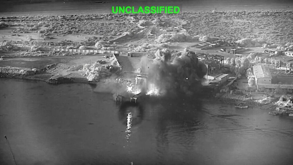 Iran: Centcom strikes command centres and air defences in Tehran