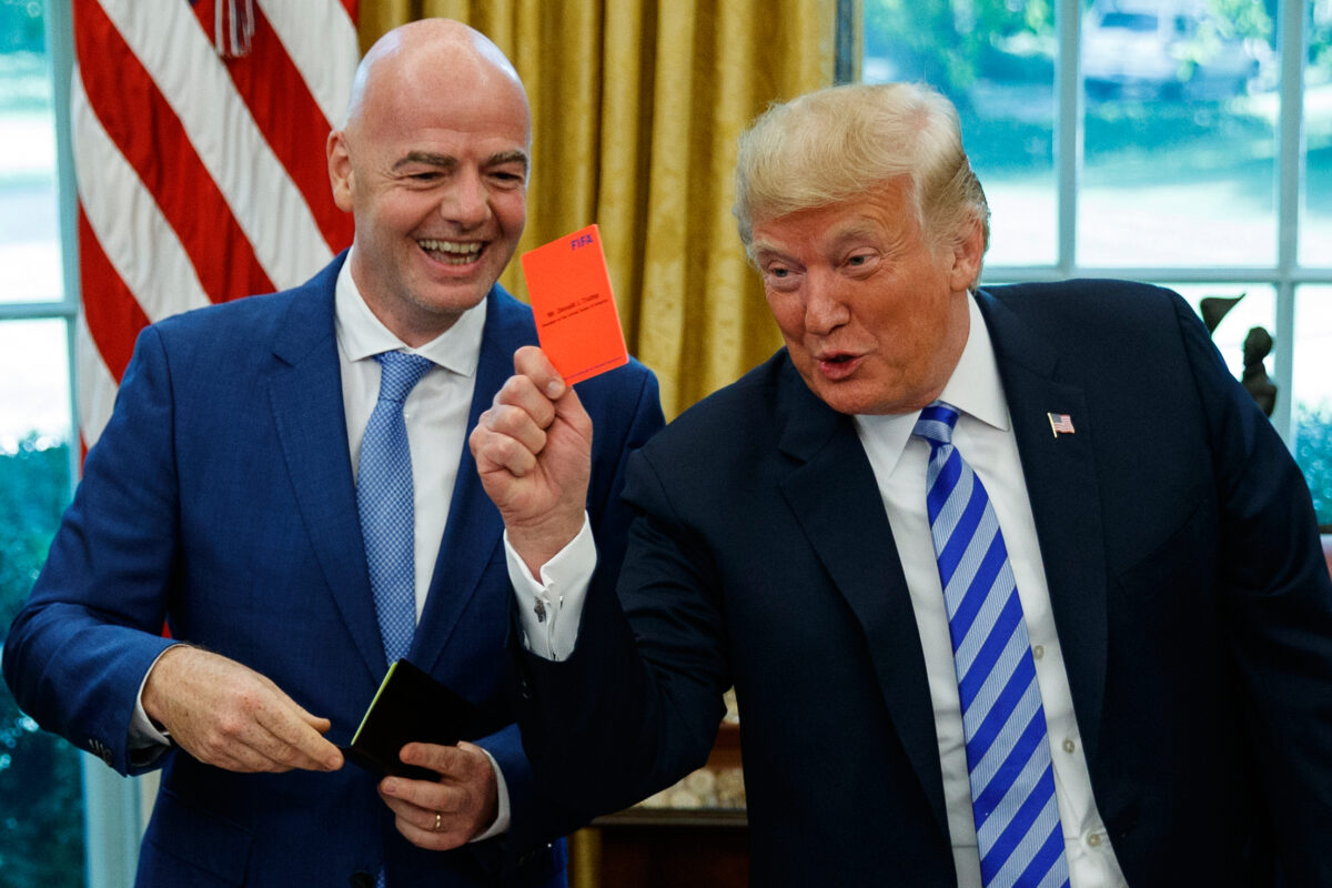 2026 World Cup, Trump: ‘I merely made a recommendation regarding the red card for Infantino’ 2026 World Cup, Trump: ‘I merely made a recommendation regarding the red card for Infantino’