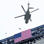 2026 World Cup: Trump arrives at MetLife Stadium by helicopter