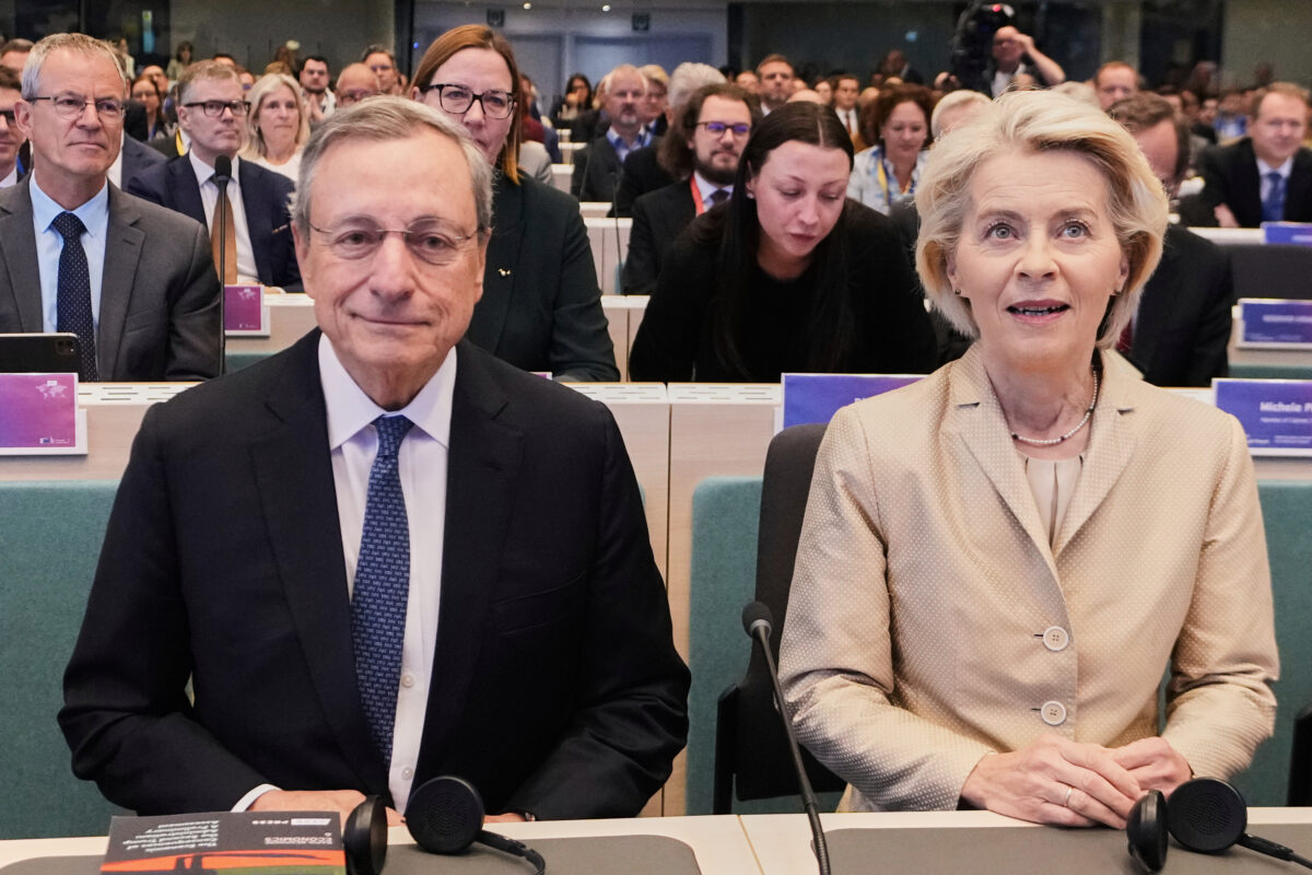 EU: von der Leyen meets Draghi to discuss competitiveness: ‘Europe means business’ EU: von der Leyen meets Draghi to discuss competitiveness: ‘Europe means business’