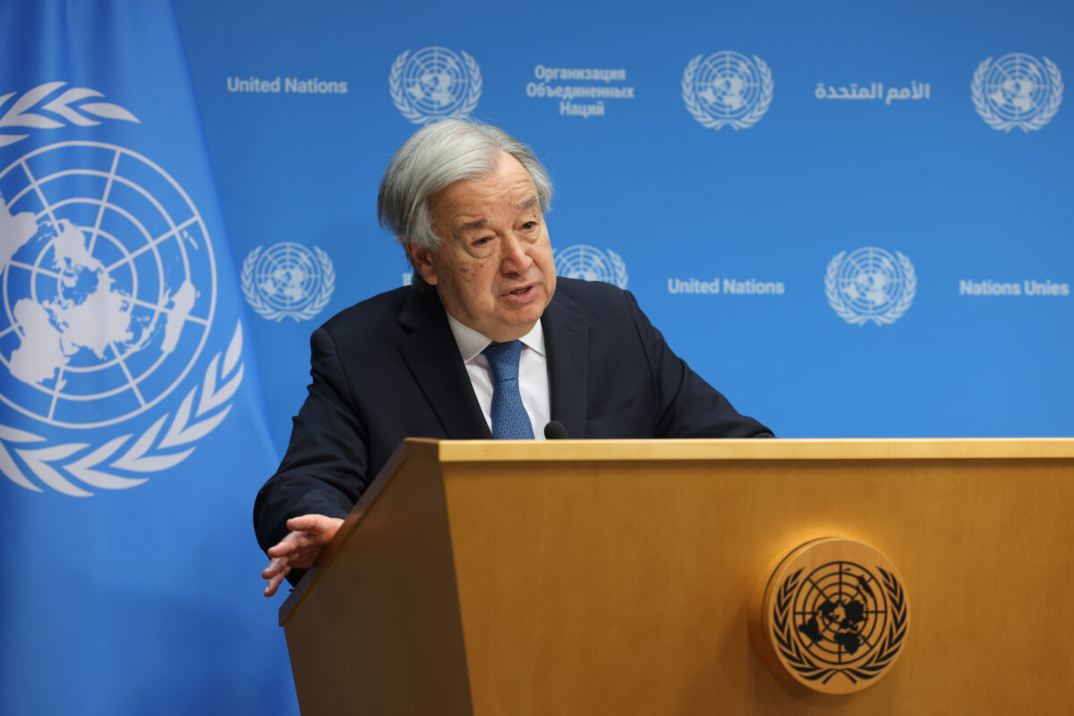 Iran, Guterres: “Attacks on civilian infrastructure are unacceptable and must stop.” Iran, Guterres: “Attacks on civilian infrastructure are unacceptable and must stop.”