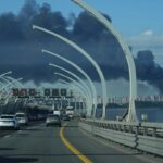 Russia: Ukrainian drones over St Petersburg, warehouse ablaze and three injured