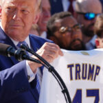 Baseball: MLB champions Los Angeles Dodgers welcomed by Trump at the White House