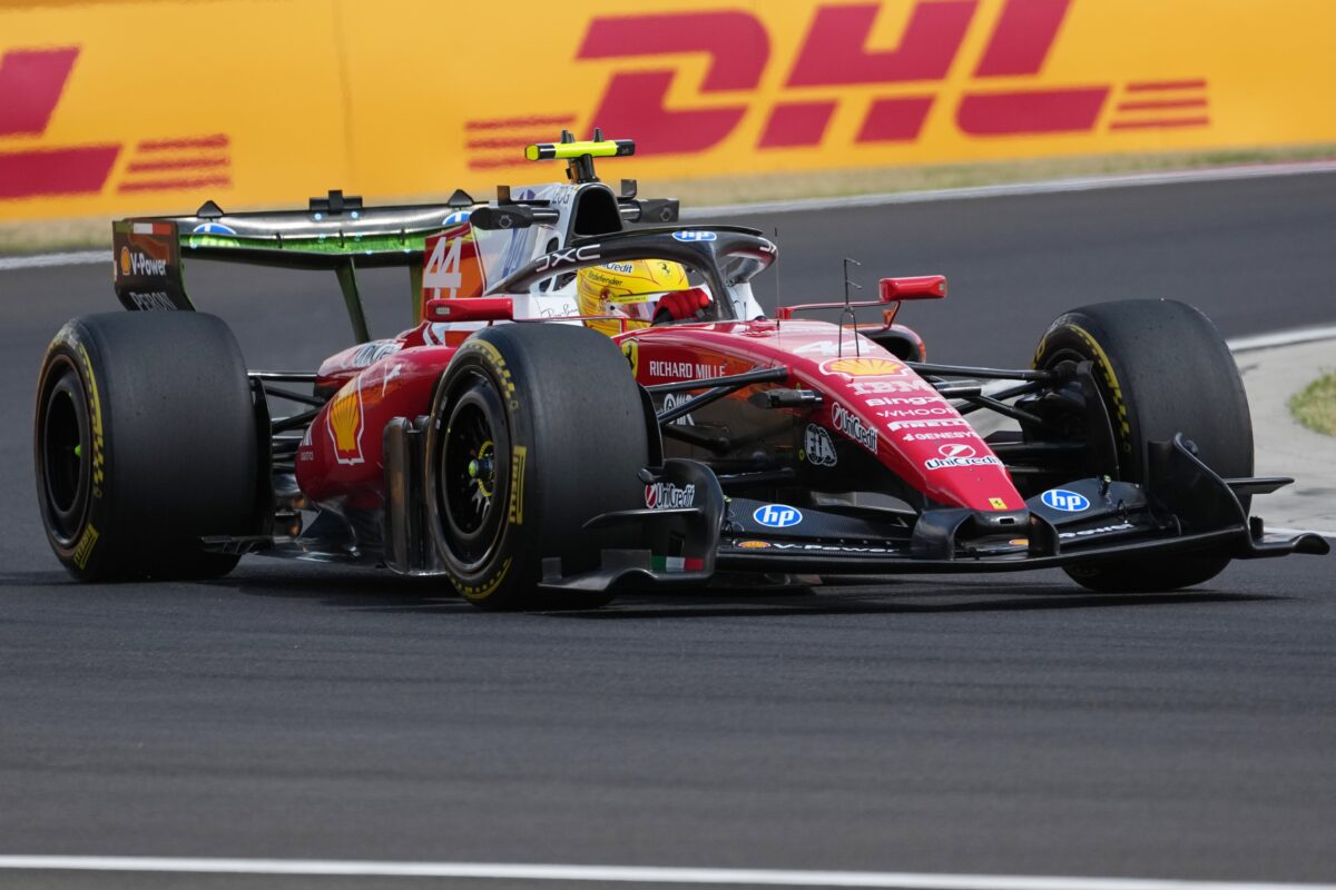 F1: Hungarian Grand Prix, Ferrari 1-2 in second free practice, Antonelli 13th