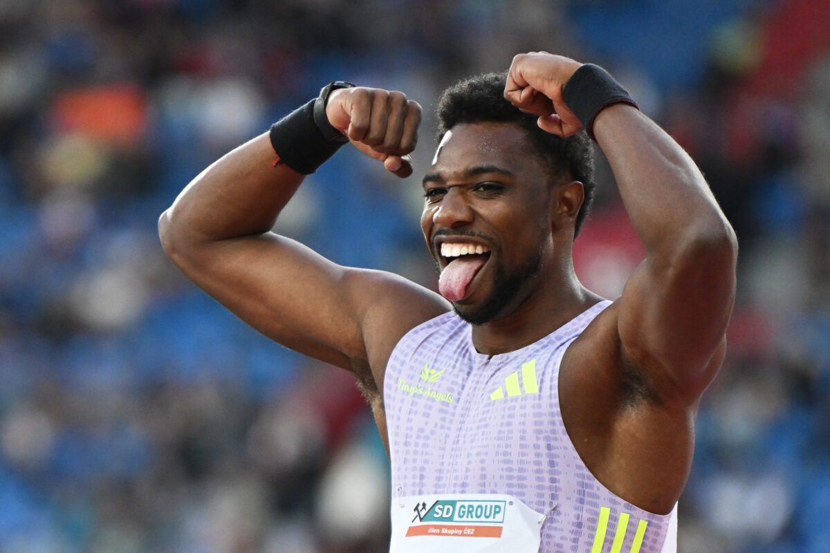 Athletics: Noah Lyles sets a record, 100 metres in 9.79 seconds Athletics: Noah Lyles sets a record, 100 metres in 9.79 seconds