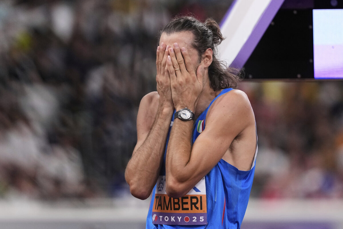 Athletics: Tamberi knocked out of the national championships, fails to clear 2.20 Athletics: Tamberi knocked out of the national championships, fails to clear 2.20