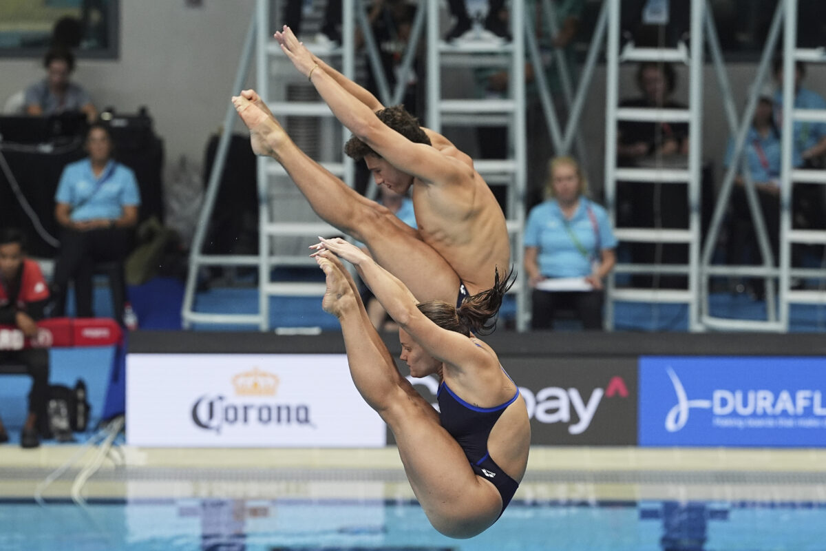 Diving: European Championships, Santoro and Pellacani take gold in the 3-metre springboard Diving: European Championships, Santoro and Pellacani take gold in the 3-metre springboard